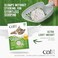 Catit Go Natural UltraLight Clumping Cat Litter Bamboo Pellets DustFree Lightweight Compostable Vanilla Scent Soft on Paws Deodorizing EcoFriendly Litter 79lb