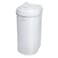 Ubbi Pet Waste Pail OdorLocking Cat Litter Disposal System Stainless Steel Pet Waste Can with Safety Lock Scoop No Special Bags Required White