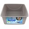 Petmate Open Cat Litter Box Blue MesaMouse GreyM Pack of 1 Made in USA