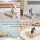 kathson Open Cat Litter Box with High SideAntiSplashing Cats Litter Pan SemiEnclosed Removable Cats Litter Boxes with Litter Sifting Scoop Open Top Kitty Toilet for Easy to CleanKhaki