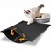Pieviev Cat Litter Mat Double Layer Waterproof Urine Proof Trapping Mat 1 Pack Black 30x24 Inch Pack of 1