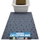 Drymate Cat Litter Box Mat Litter Trapping Mat Waterproof UrineProof Absorbent Machine Washable Soft on Paws Contains Mess Protects Floors Kitten Supplies Gray 20x28