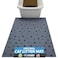 Drymate Cat Litter Box Mat Litter Trapping Mat Waterproof UrineProof Absorbent Machine Washable Soft on Paws Contains Mess Protects Floors Kitten Supplies Gray 20x28