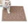 PetLike Cat Litter Box Mat Thick Kitty Litter Trapping Mat DurableWaterproof Washable with NonSlip Backing Soft on Kitty Paws and Easy to Clean BPA Free