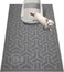 UPSKY Cat Litter Mat Litter Trapping Mat Soft on Kitty Paws Large Litter Box Mat 35 x 24 Scatter Control for Indoor Cats Waterproof and Extra Large Pretty Litters Carpet