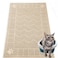 Motsamla Cat Litter Mat Litter Trapping Mat Soft on Kitty Paws 35 x 24 Kitten Litter Box Mat for Cleaner Floors Waterproof Easy Clean Durable Large Size Cat Litter Pad for Kitten