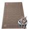 Motsamla Cat Litter Mat Litter Trapping Mat Soft on Kitty Paws 35 x 24 Kitten Litter Box Mat for Cleaner Floors Waterproof Easy Clean Durable Large Size Cat Litter Pad for Kitten