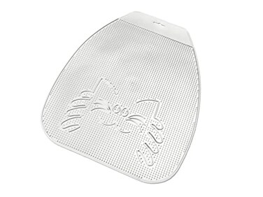Van Ness Pets Trackless Cat Litter Mat Traps Litter from Box Waterproof White