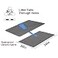 Bulkniu Cat Litter Box Mat Easy Clean Cat Litter Mat for Floor Kitty Scratch Cute Pad 24 30inGrey1