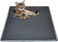 Bulkniu Cat Litter Box Mat Easy Clean Cat Litter Mat for Floor Kitty Scratch Cute Pad 24 30inGrey1