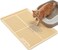 Ycozy Cat Litter Box MatRubber Cat Litter Mat Waterproof Silicone Pad Kitty Litter Catcher Trapping Mat Easy Clean 27 x 20