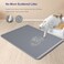 Filmicy Silicone Cat Litter Mat 31 x 23 Waterproof Large Kitty Mat NonSlip Durable Easy Clean Washable Cat Litter Tray Mat for Scatter Control