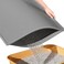 ESTHELLO Cat Litter Mat Cat Litter Trapping Mat Honeycomb Double Layer Design Easy to CleanWashable 24 x 15 Gray