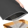 ESTHELLO Cat Litter Mat Cat Litter Trapping Mat Honeycomb Double Layer Design Easy to CleanWashable 24 x 15 Black