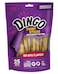 Dingo Twist Sticks with Peanut Butter Rawhide Treats for Small Medium and Large Dogs 25Count