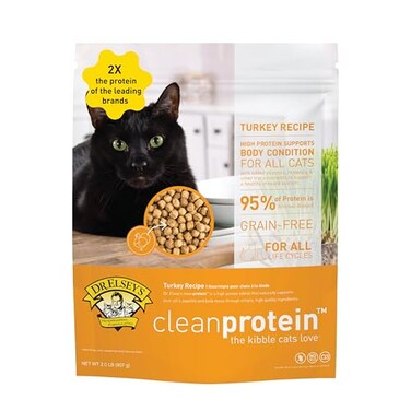 Dr. Elsey's Dr Elseys cleanprotein Turkey Cat Kibble 2 lb Bag