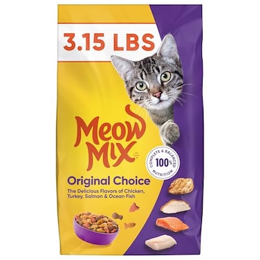 Meow Mix Original Choice Dry Cat Food 315 Pounds