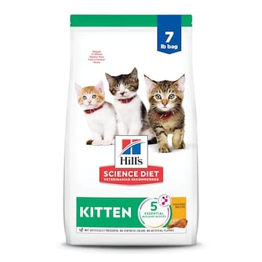 Hill's Science Diet Hills Science Diet Kitten Dry Cat Food Chicken 7 lb Bag