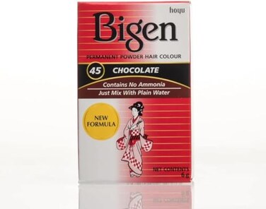 Bigen Powder Hair Color 45 Chocolate 021oz 3 Pack