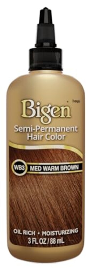 Bigen SemiPermanent Haircolor Wb3 Medium Warm Brown 3 Ounce Pack of 3