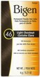 Bigen Permanent Powder Hair Color 46 Light Chestnut 5 Count Pack of 1