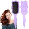 UVZNUMG Curl Defining Brush 1 PCS Curly Hair Brush Brush for Curly Hair for Combing and Shaping Mens and Womens Curls to Reduce Pulling Purple