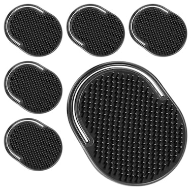 TEESSUE 6 Pcs Palm Combs for Men Massager Hair Brush CombShower Combpocket brush