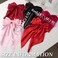 FDBJulyy Satin Big Bows and Clips Set for Thick Thin Hair 5 PCS BowKnot NonSlip Claw Clips for Women