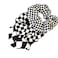 BBTDIN Checkered Plaid Hair Scrunchies Black White Checkerboard BW17 Black White Plaid3 Pcs
