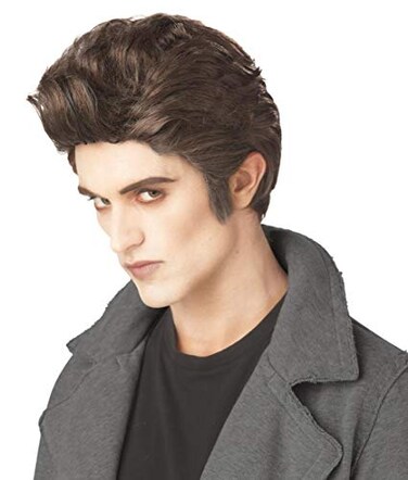 California Costumes Mens Love at First Bite WigBrownOne Size