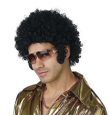 California Costumes Afro Chops Wig