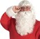 Rubies Santa Claus Deluxe Beard Wig Set for Adults Mens No Size