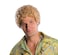 Rubies Afro Blonde Wig for Adults Mens No Size