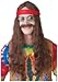 California Costumes Hippie Man Wig and Moustache