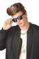 California Costumes MC Poser Rapper Wig Standard Brown