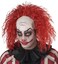 California Costumes Clown Pattern Baldness Wig with Bald Cap