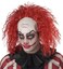 California Costumes Clown Pattern Baldness Wig with Bald Cap