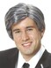 Costume Culture Mens Silver Fox Wig Grey One Size