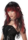 California Costumes Tempting Tresses Red Black Womens Wig Synthetic
