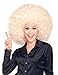 Rubies Super Afro Blonde Wig for Adults Unisex No Size