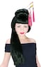 Rubies Traditional Asian Inspired Long Haired Wig for Adults Womens No Size