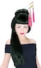 Rubies Traditional Asian Inspired Long Haired Wig for Adults Womens No Size