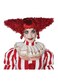 California Costumes Creepy Clown Wig Red