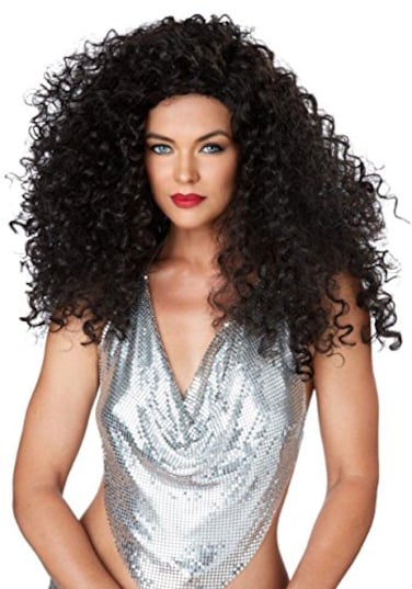 California Costumes Disco Diva Do Womens Wig Brunette