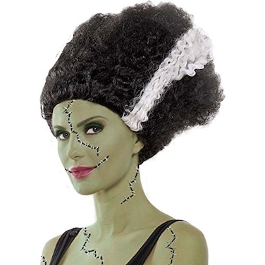 Party King womens Monster Bride Wig Costume Accessories BlackWhite One Size US