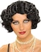 Rubies Flapper Black Wig for Adults Womens No Size
