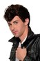 Rubies 50s Greaser Brown Wig for Adults Mens No Size