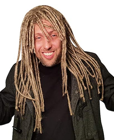 HandinHand Creations Dreadlock Wig for Men Hippie Gangster Beach Bum Reggae Rasta Man Dreads Costume