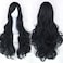 Prettybuy 32 80cm Long Hair Spiral Curly Cosplay Costume Wig black