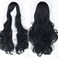 Prettybuy 32 80cm Long Hair Spiral Curly Cosplay Costume Wig black